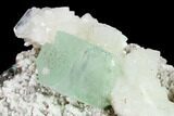 Green Apophyllite, Heulandite & Stilbite Association - India #135809-1